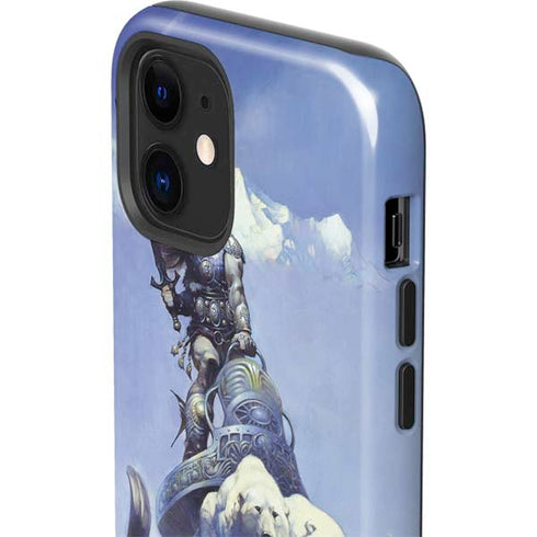 Frazetta Sliver Warrior iPhone 12 Impact Case